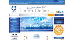 Desktop Screenshot of farmaciactiva.com